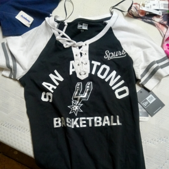 Rework San Antonia Spurs NBA Lace Tank - XS